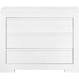 👉 Commode MDF babykamer wit kinderen Kidsmill Bretagne 1114582003461 1114582009357