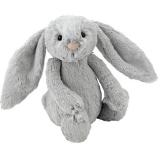 👉 Knuffel zilver grijs Jellycat Bashful Bunny 31 cm Silver 670983073997