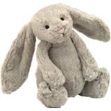 👉 Knuffel beige bruin zand Jellycat Bashful Bunny 31 cm 670983038569