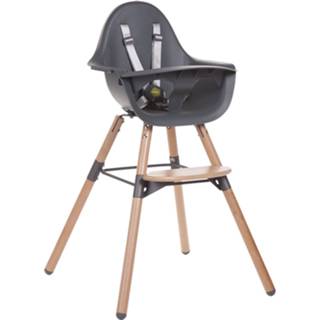 👉 Kinderstoel antraciet grijs kinderen Childhome Evolu 2-in-1 Naturel / 5420007143213