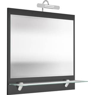 👉 Spiegel MDF antraciet Milan 4004428171942