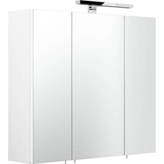 👉 Spiegel kast MDF wit m Spiegelkast Levi 4250524173667