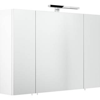 👉 Spiegel kast MDF l wit Spiegelkast Levi 4250524173681