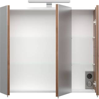 👉 Spiegelkast MDF walnoot Sophie 4004428172512