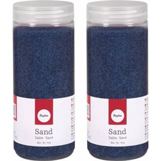 👉 Zand blauw 4x pakjes opvulling 475 ml