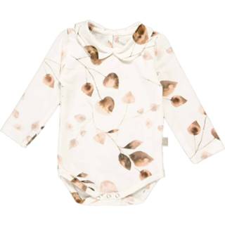 👉 Rompertje katoen meisjes basiscollectie e mouwen Golden Hour baby's Yumi Baby Romper Met Kraag Lange Mouw Mt. 68 8720618160874