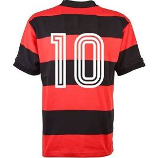 👉 Voetbalshirt Flamengo Retro 1970's + Nummer 10 (Zico)