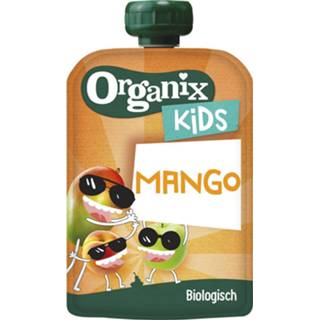 Active kinderen mannen Organix Kids Knijpfruit Mango 3+ 100 gr 7310100692450