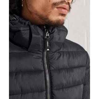 👉 Winterjas male zwart XL mannen Superdry heren classic fuji puffer jacket - 8720086182149