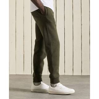 👉 Joggingbroek groen male l mannen Superdry heren -vintage logo olijf 8720086184761