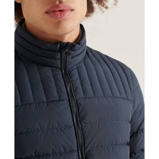 👉 Winterjas male blauw l Superdry M5010191a ultimate core down 98t eclipse -