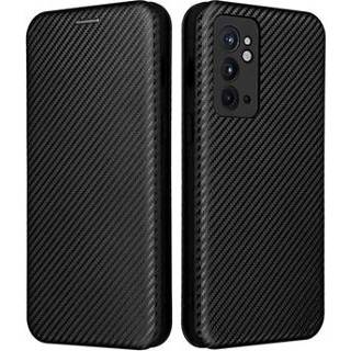👉 Flipcover zwart koolstofvezel OnePlus 9RT 5G Flip Cover - 5712580090627