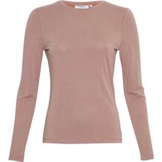 👉 M vrouwen roze Moss Copenhagen Elda fenya o neck top antler