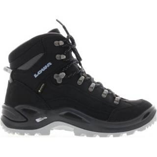 👉 Zwart outdoor damesschoenen vrouwen Lowa renegade gtx mid ws black/iceb - 4063606158007