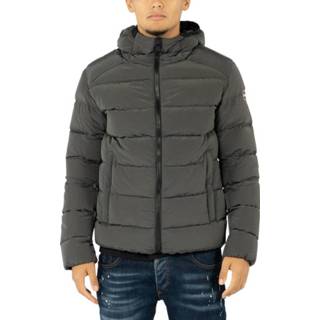 👉 Downjacket XL male zwart Down Jacket In Ripstop Fabric