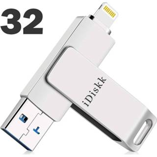 👉 IDiskk OTG USB-stick - USB Type-A/Lightning 32GB 5712580126739