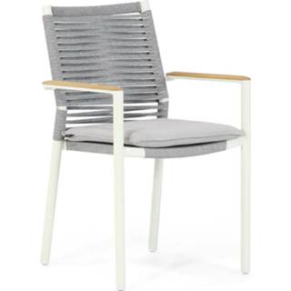 👉 Tuinset wit dining sets rope Santika Giovane/Ravenna 240 cm 7-delig 7423606628653