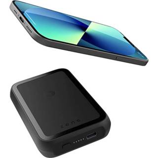 👉 Power bank Zens Magnetic Single Powerbank met Standaard ZEPP02M/00 - 4000mAh 6426013346388