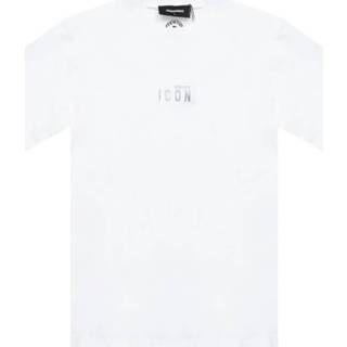 👉 Shirt wit male mannen Reflective Mini Icon T-Shirt