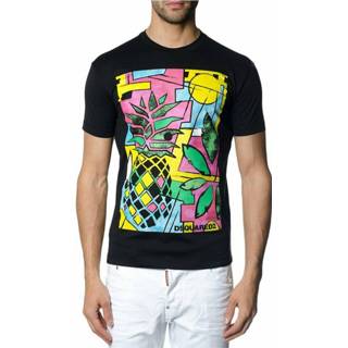 👉 Shirt XL male zwart Pineapple T-shirt