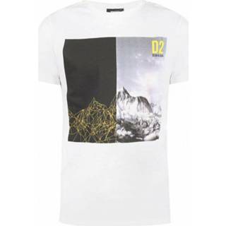 👉 Print T-shirt XL male wit Mountain