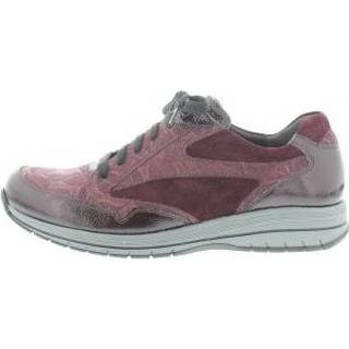 👉 Leer damesschoenen vrouwen bordeaux Durea 6148 h