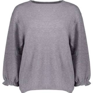 👉 Pullover grijs l truien vrouwen Geisha grey melange 8719937733685 8719937700168 8719937733661 8719937733678