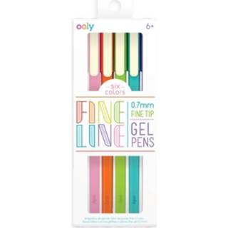 👉 Gelpen active Ooly gelpennen fineliners 0,7 mm - 6st