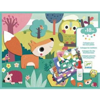 👉 Knutselset active Djeco collage dierenvrienden 3070900098749