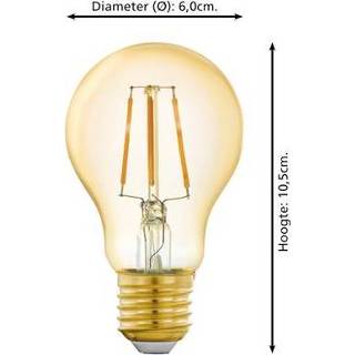 👉 Extra warm wit RVS classic f EGLO Connect-Z Zigbee Filament LED Lamp E27 6W 500Lm 9002759122218