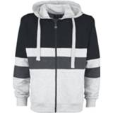 👉 Vest grijs zwart mannen m R.E.D. by EMP - Kapuzenjacke mit Blockstreifen met capuchon 4064854271197