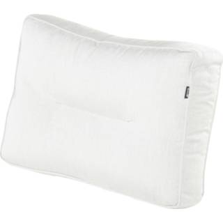 👉 Grijs Loungekussen ruggedeelte 75x40cm carré Havana light grey 8711268668476