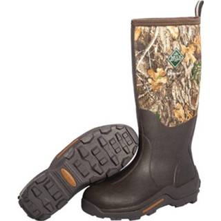 👉 48 kleding bruin oranje rubber Muck Boot Woody Max Orange lining - Brown/Camouflage Maat