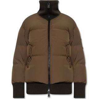 👉 Downjacket male groen Quilted down jacket