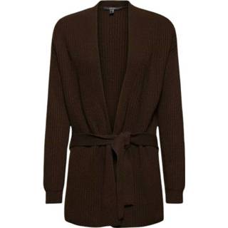 👉 S vrouwen bruin Cardigan