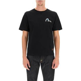 👉 Print T-shirt XL male zwart Seagull