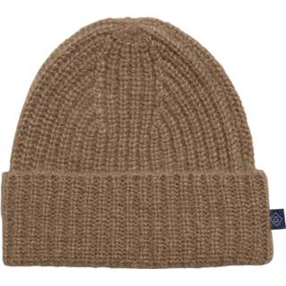 👉 Beanie onesize vrouwen bruin Mohair 1639797698283