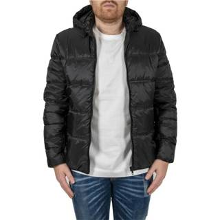 👉 Male zwart Puffer Jacket