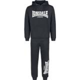 👉 Trainingspak zwart mannen m Lonsdale London - Cloudy 4251522375152