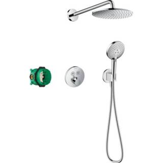 👉 Thermostaat chroom Hansgrohe Raindance s inbouwset en hoofddouche 24cm 4059625341155