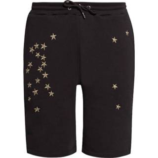 👉 Sweat short XL male zwart Appliquéd shorts