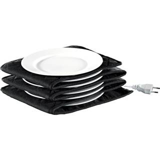 👉 Elektrische bordenwarmer zwart unisex compact Küchenprofi 4007371050609