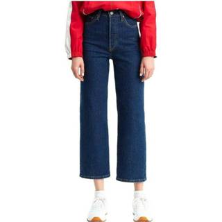 👉 Pantalon vrouwen blauw Vaquero Ribcage