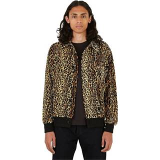 👉 Fleece jas l male bruin Cheetah Button-Through Jacket 5400970461880