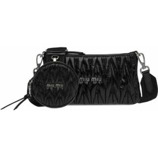 👉 Leather onesize vrouwen zwart Pouch 8059345541596