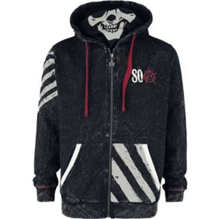 👉 Reaper zwart mannen m Sons Of Anarchy - Vest met capuchon 4064854411357