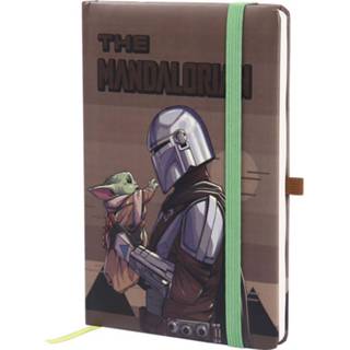 Unisex Hoofdmateriaa Papier meerkleurig mannen Star Wars - The Mandalorian & Grogu Notebook 8445484004618
