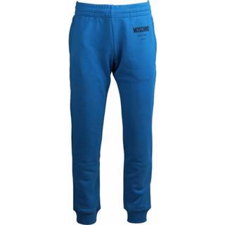 👉 Sweatpant male blauw Sweatpants