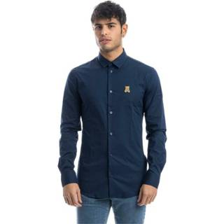 👉 Male blauw Camicia