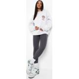 👉 Zwangerschap Geribbelde Naadloze Over The Bump Leggings, Charcoal